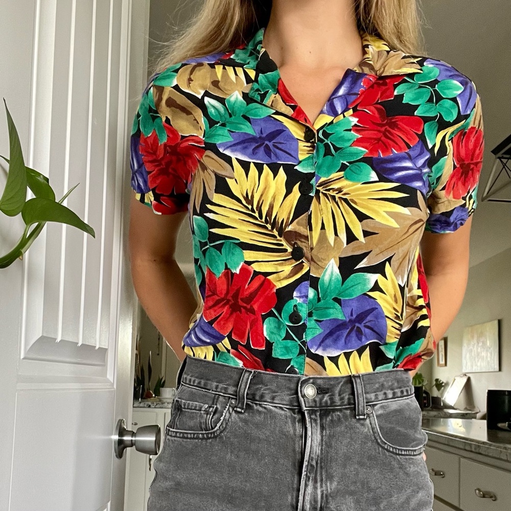 Vintage TR Bentley Hawaiian Button Up